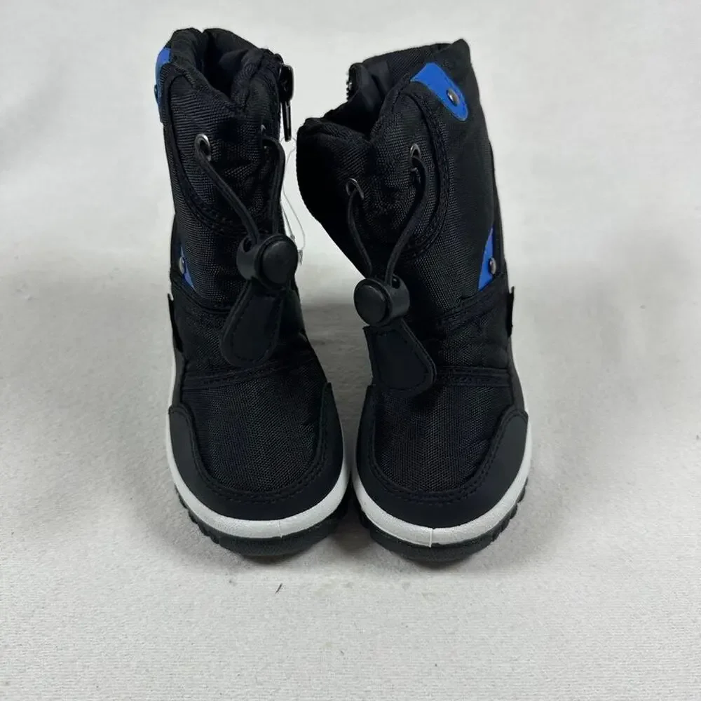 Black blue kids snow